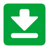Directional Arrow Sign on Transparent Background png