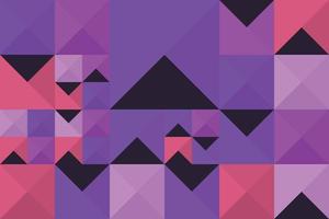 Violet rhombus geometric mosaic seamless pattern in abstract style vector