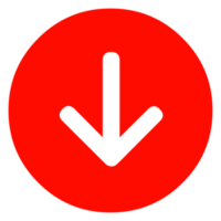 Directional Arrow Sign on Transparent Background png