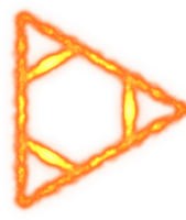 Fire flame ornament frame png