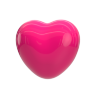 3d Heart valentine love png