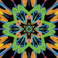 Abstract kaleidoscope background. Beautiful kaleidoscope seamless pattern. Multicolor mosaic texture. Seamless kaleidoscope texture. Unique kaleidoscope design vector