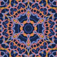 Abstract kaleidoscope background. Beautiful kaleidoscope seamless pattern. Multicolor mosaic texture. Seamless kaleidoscope texture. Unique kaleidoscope design vector