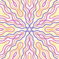 Abstract kaleidoscope background. Beautiful kaleidoscope seamless pattern. Multicolor mosaic texture. Seamless kaleidoscope texture. Unique kaleidoscope design vector