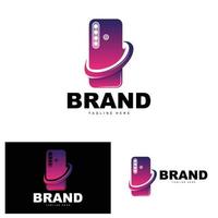 Smartphone Logo, Modern Electronics Vector, Smartphone Shop Design, Electronic Goods vector