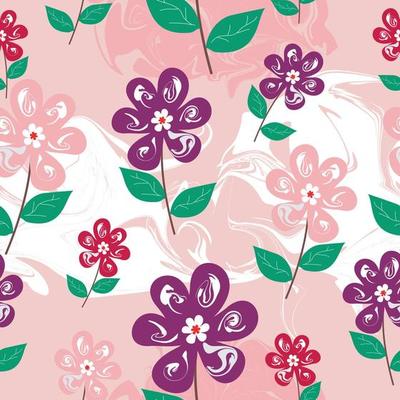 Seamless Pattern With Floral Motifs able to print for cloths, tablecloths, blanket, shirts, dresses, posters, papers.