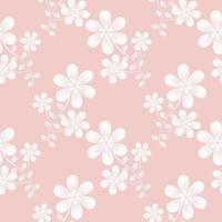 Seamless Pattern With Floral Motifs able to print for cloths, tablecloths, blanket, shirts, dresses, posters, papers. vector