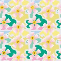 Seamless Pattern With Floral Motifs able to print for cloths, tablecloths, blanket, shirts, dresses, posters, papers. vector