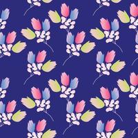 Seamless Pattern With Floral Motifs able to print for cloths, tablecloths, blanket, shirts, dresses, posters, papers. vector