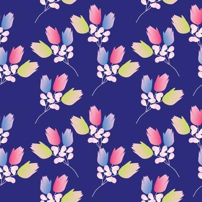 Seamless Pattern With Floral Motifs able to print for cloths, tablecloths, blanket, shirts, dresses, posters, papers.