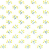 Seamless Pattern With Floral Motifs able to print for cloths, tablecloths, blanket, shirts, dresses, posters, papers. vector