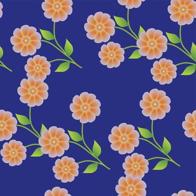 Seamless Pattern With Floral Motifs able to print for cloths, tablecloths, blanket, shirts, dresses, posters, papers.