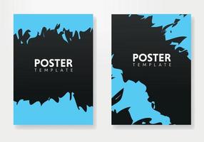 Poster layout design. Vector illustration background template front and back document. Easy Editable. Template vector design for Brochure, AnnualReport, Magazine, Poster, Corporate Presentation.