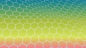 The graphic design element and abstract geometric background with isometric vector blocks for banner template or header