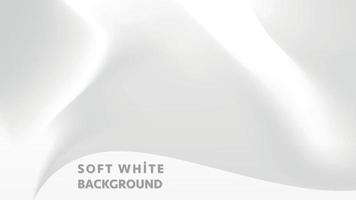 fondo moderno elegante abstracto blanco. estilo de diseño de gradiente de onda. concepto de espacio página de destino. vector