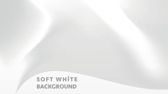 White abstract elegant modern Background. Wave gradient design style. Space concept. landing page.