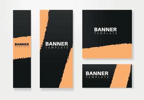 Abstract banner design web template vector Set, header web banner. Modern banner social media set for website design, Social Media Cover ads banner, flyer, invitation card