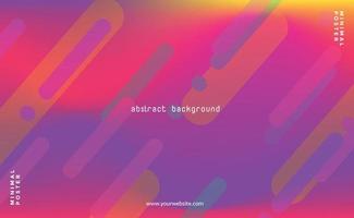 Rainbow 3d Fluid Shapes. Futuristic Gradient. Minimal Design. Light Flow Brochure. Abstract Poster. Colorful Gradient Background. vector