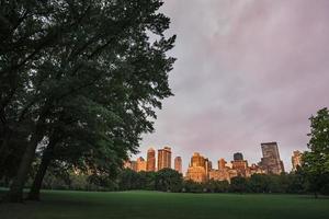 parque central de la ciudad de nueva york foto