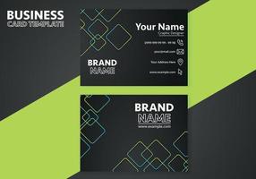 Creative business card design. Abstract business card elegant design template. Business background. vector