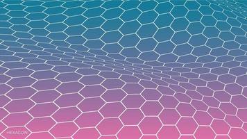 The graphic design element and abstract geometric background with isometric vector blocks for banner template or header