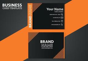 Creative business card design. Abstract business card elegant design template. Business background. vector