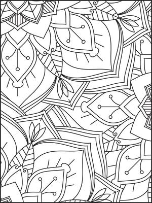 Black And White Adult Coloring - Floral Coloring Book Page For Adults And Children Coloring Page For Adults Black And White Coloring Page For Adults Floral Mandala Illustration Mandala Coloring Page Kdp Interior Vector 