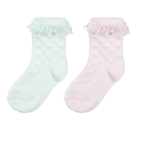 chaussette avec découpe isolé sur fond transparent png