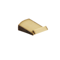 fromage fromage salami avec découpe isolé sur fond transparent png