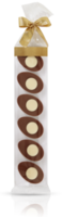 chocola met besnoeiing uit geïsoleerd Aan achtergrond transparant png