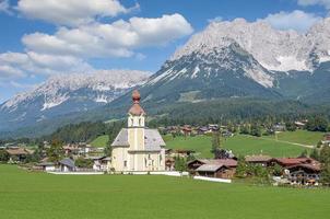 Village of Going am Wilden Kaiser in Tirol,Austria photo