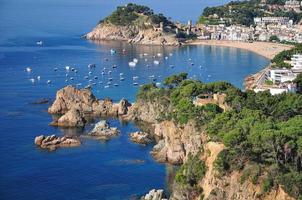 Tossa de Mar, Costa Brava, Cataluña, Mar Mediterráneo, España foto