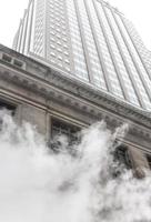 vapor de la calle subterránea en Nueva York foto