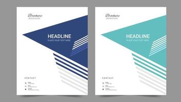 Cover template flyer design vector background