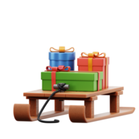 icono de navidad e invierno 3d png