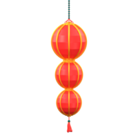 nouvel an chinois 3d et décoration chinoise png