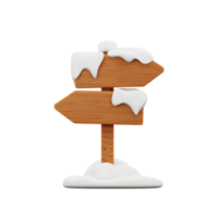 icono de navidad e invierno 3d png