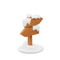 icono de navidad e invierno 3d png