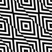 Stripes Lines Motifs Pattern. Optical Illusion Decoration for Interior, Exterior, Carpet, Textile, Garment, Cloth, Silk, Tile, Plastic, Paper, Wrapping, Wallpaper, Pillow, Sofa, or Background. Vector