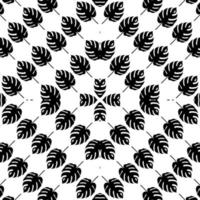 Tropical Leaf Motifs Pattern. Decoration for Interior, Exterior, Carpet, Textile, Garment, Cloth, Silk, Tile, Plastic, Paper, Wrapping, Wallpaper, Pillow, Sofa, Background, Ect. Vector Illustration