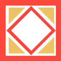 Geometrical abstract pattern design element png
