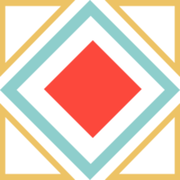 geometrisk abstrakt mönster design element png