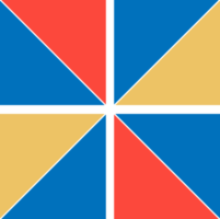 Geometrical abstract pattern design element png