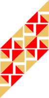 elemento de design de padrão abstrato geométrico png