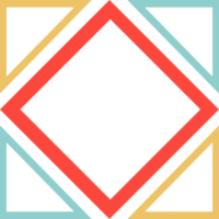 geometrisk abstrakt mönster design element png