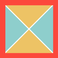 Geometrical abstract pattern design element png