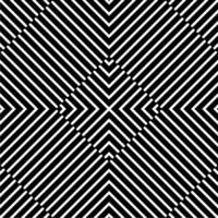 Optical Lines Motif Pattern. Contemporary Decoration for Interior, Exterior, Carpet, Textile, Garment, Cloth, Silk, Tile, Plastic, Paper, Wrapping, Wallpaper, Pillow, Sofa, Background, Ect. Vector