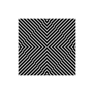 Optical Lines Motif Pattern. Contemporary Decoration for Interior, Exterior, Carpet, Textile, Garment, Cloth, Silk, Tile, Plastic, Paper, Wrapping, Wallpaper, Pillow, Sofa, Background, Ect. Vector