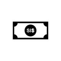 Solomon Islands Currency, Solomon Islands Dollar, SBD Sign. Vector Illustration