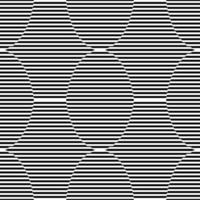 Stripes Lines Motifs Pattern. Optical Illusion Decoration for Interior, Exterior, Carpet, Textile, Garment, Cloth, Silk, Tile, Plastic, Paper, Wrapping, Wallpaper, Pillow, Sofa, or Background. Vector